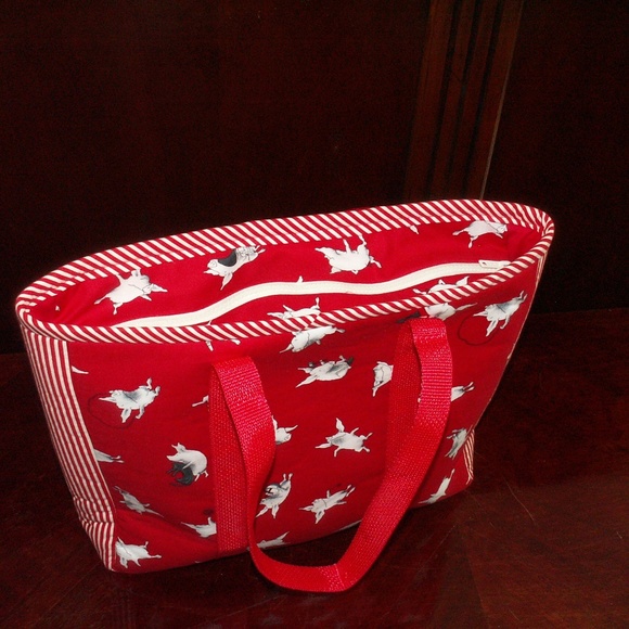 Olivia Carry All/Purse NWT Zip Top Handcrafted USA - Picture 2 of 4